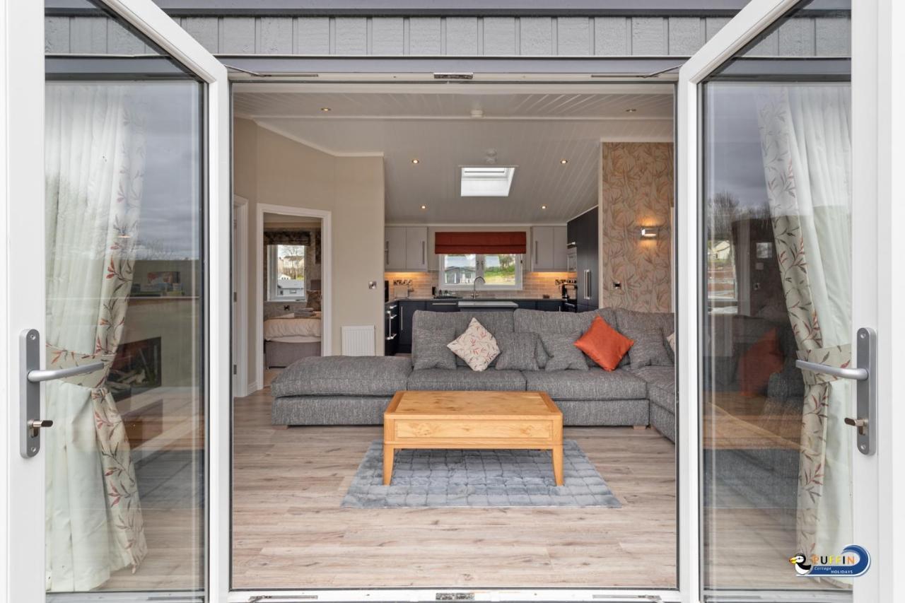 Valley View Lodge - Luxury Lodge, Hot Tub, Close To Beach Penally Eksteriør billede