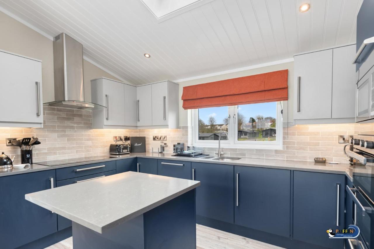 Valley View Lodge - Luxury Lodge, Hot Tub, Close To Beach Penally Eksteriør billede